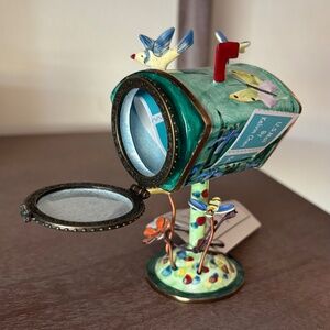 Kelvin Chen Enamel and Copper Stamp Holder, Signed & Numbered